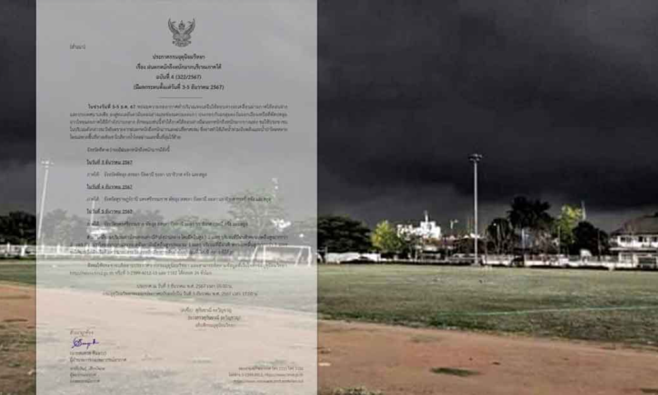Photo of กรมอุตุฯ ประกาศฉบับ 4 เปิดชื่อจังหวัดไหน เตือน ฝนตกหนักถึงหนักมาก