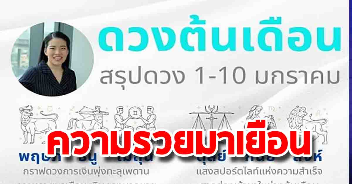 Photo of 3 ราศี กราฟการเงินพุ่ง ความรวยมาเยือนเดือน ม.ค. เงินทองมากมาย